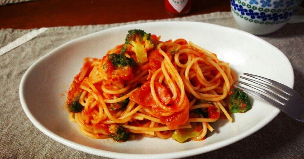 ベーコン、レタス、トマトのパスタ レシピ