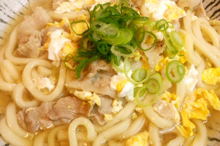 子供に人気の 簡単豚玉うどん レシピ 作り方 By じんとっと クックパッド