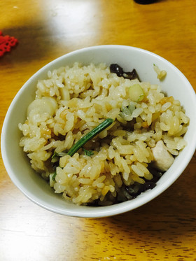 絶品★簡単山菜炊き込み御飯
