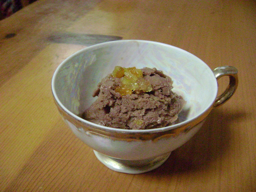 豆乳アイス - ショコラ・オランジュの画像