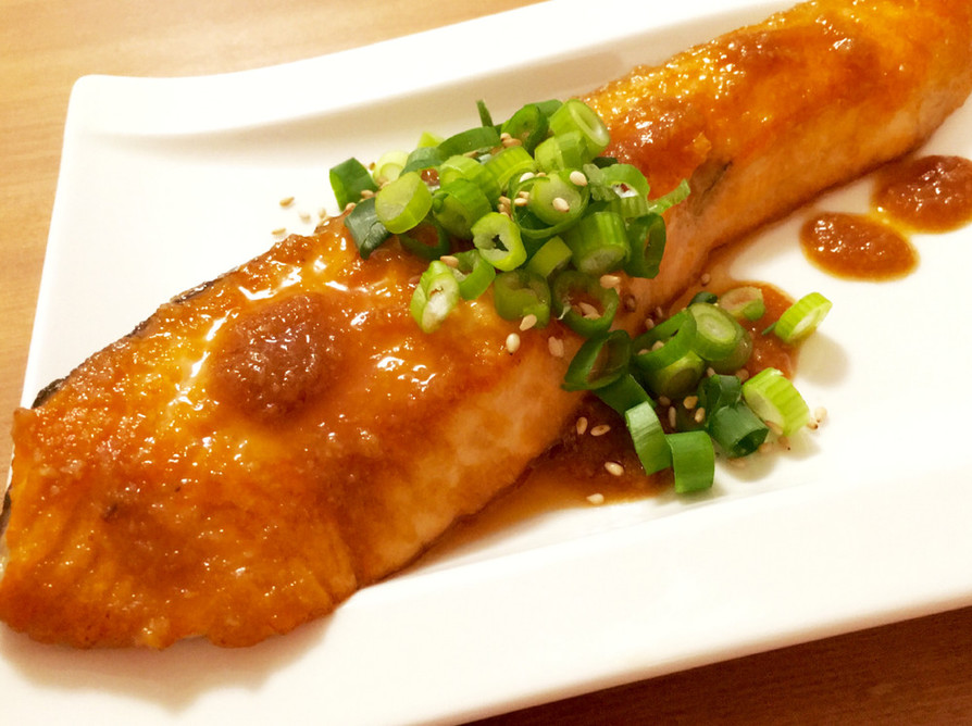 超簡単☆鮭の生姜焼きの画像