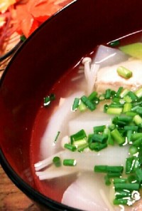 鮭の切り身で三平汁♪北海道の郷土料理