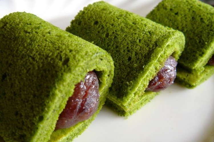 和菓子風 抹茶あんこロール レシピ 作り方 By こなつママ クックパッド 簡単おいしいみんなのレシピが360万品