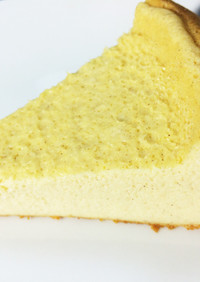 蕎麦粉のチーズケーキ