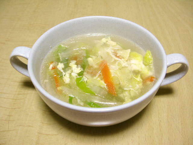 マロニー入り中華スープの画像