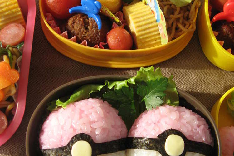 ポケモン モンスターボールおにぎり弁当 レシピ 作り方 By Mi Co クックパッド 簡単おいしいみんなのレシピが355万品