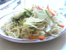 余った素麺でビーフンもどき?激旨素麺☆