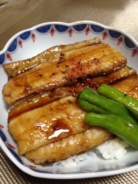 フライパンで簡単♪太刀魚の蒲焼