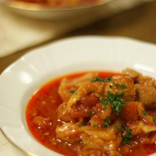 ちょっとイタリアン鶏モモ肉のトマト煮込み レシピ 作り方 By Heizi クックパッド 簡単おいしいみんなのレシピが360万品