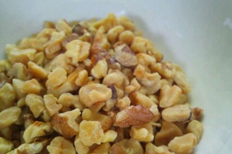 色々使える胡桃のロースト パンや和え物に レシピ 作り方 By こえだ りの クックパッド