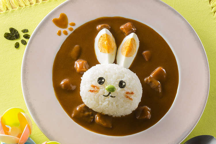 うさぎさんのカレー レシピ 作り方 By ハウス食品株式会社 クックパッド 簡単おいしいみんなのレシピが359万品