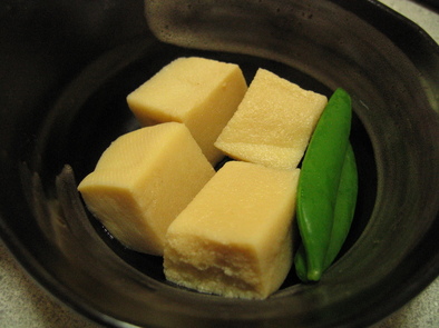電子レンジで☆高野豆腐の煮物の写真