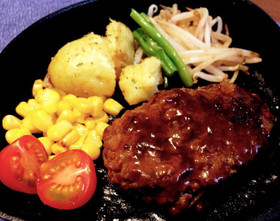 シンプルでおいしい♫ハンバーグ