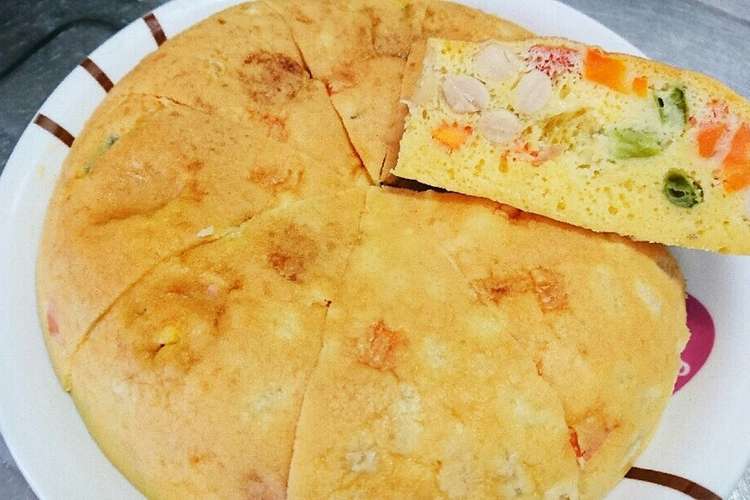 炊飯器で 大豆とトマトのケークサレ風 レシピ 作り方 By コンテちゃん クックパッド 簡単おいしいみんなのレシピが350万品