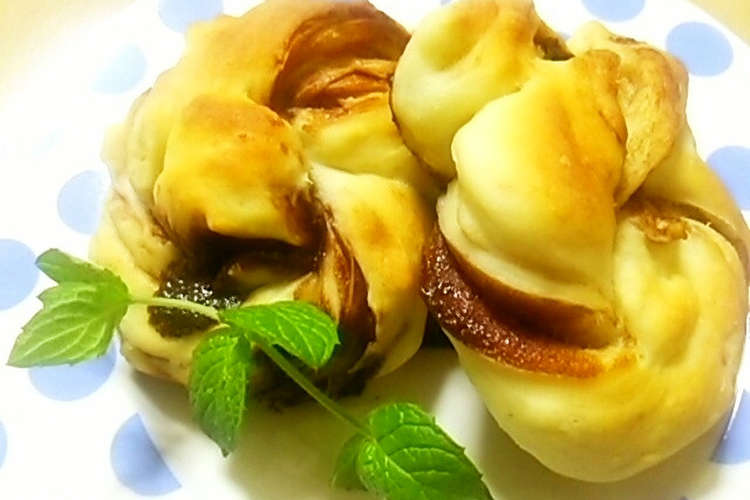 Hbなしで簡単 手ごねで生チョコ入りパン レシピ 作り方 By ポテチ犬 クックパッド