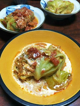 ロシアの味!トマト煮込みロールキャベツ☆