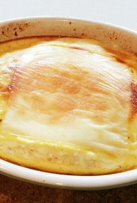 ふんわり豆腐と卵のグラタン
