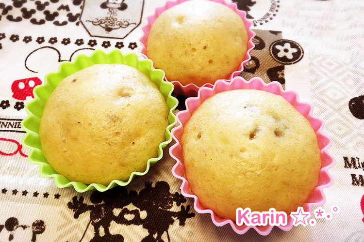 離乳食 バナナときな粉の蒸しパン レシピ 作り方 By Karin530 クックパッド