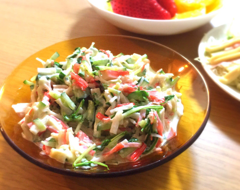 お好みの味のサラダレシピ