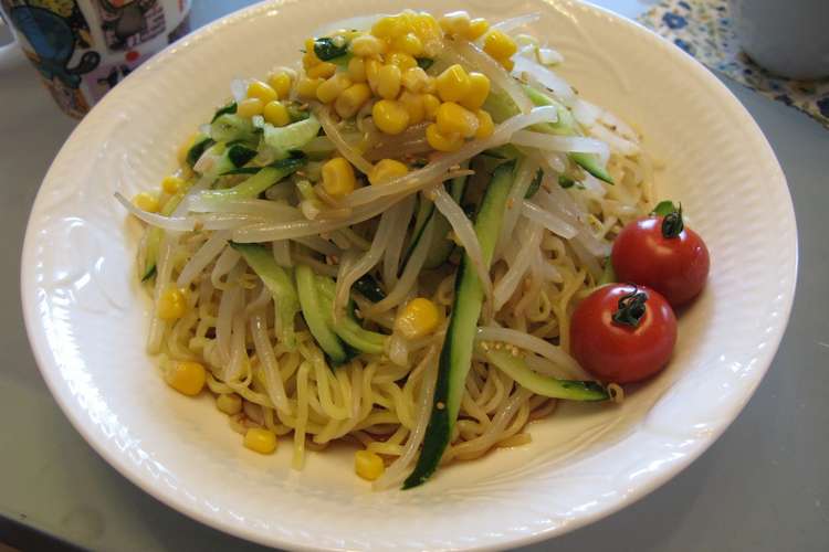 もやしたっぷり 冷やし中華 レシピ 作り方 By かほひめ クックパッド 簡単おいしいみんなのレシピが354万品