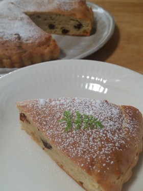 豆乳ヨーグルトの大麦ケーキ