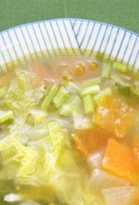 【使いきり】野菜スープ