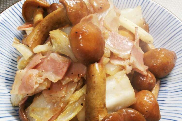 大なめこの炒め物 レシピ 作り方 By 亀のおやつ クックパッド 簡単おいしいみんなのレシピが352万品