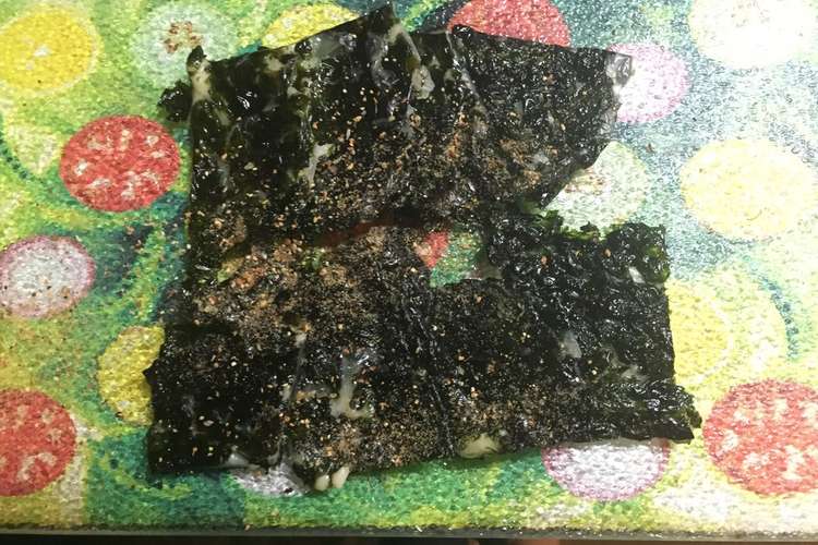 韓国海苔チーズおつまみ レシピ 作り方 By 華と空 クックパッド 簡単おいしいみんなのレシピが366万品