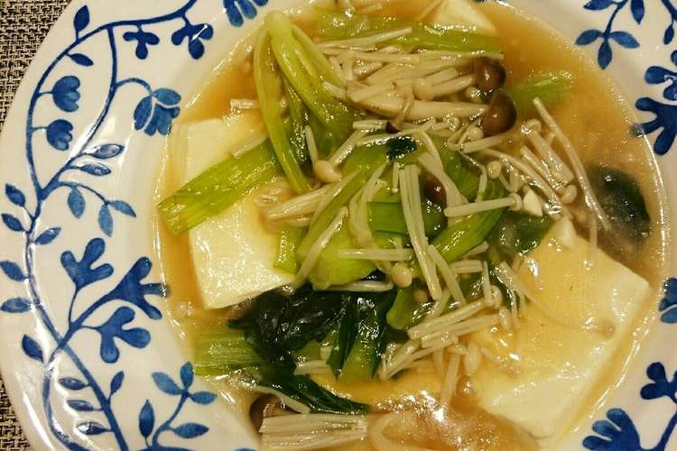 簡単時短 野菜たっぷりお豆腐の和風餡掛け レシピ 作り方 By ろちゃぷ クックパッド 簡単おいしいみんなのレシピが366万品