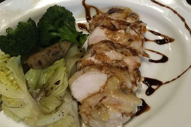 Anova しっとり柔らかい鶏むね肉 レシピ 作り方 By Mimosa9729 クックパッド