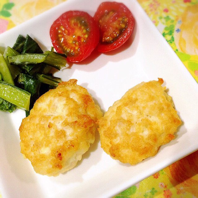 離乳食完了期 豆腐と鶏ミンチのナゲット レシピ 作り方 By H Mama クックパッド