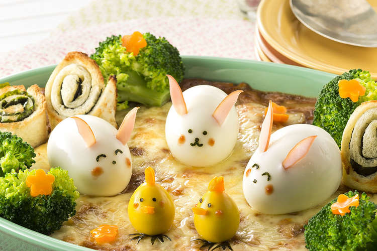 イースターのミートマカロニグラタン レシピ 作り方 By ハウス食品株式会社 クックパッド 簡単おいしいみんなのレシピが357万品