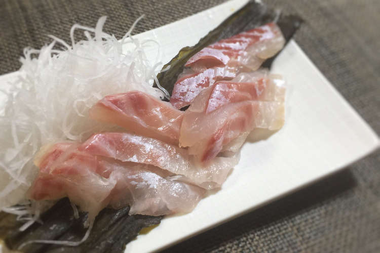 ジップロックで鯛の昆布〆 レシピ 作り方 By 赤羽おばちゃん クックパッド 簡単おいしいみんなのレシピが361万品