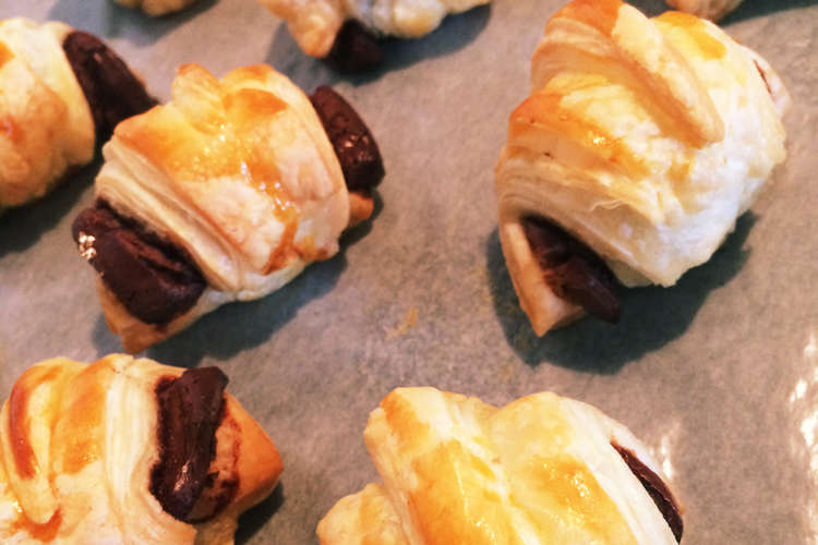 簡単 手軽に ミニチョコクロワッサン レシピ 作り方 By ゆーーーち クックパッド 簡単おいしいみんなのレシピが376万品