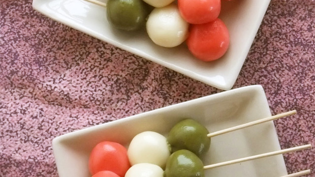 三色だんご ひなまつり お花見に レシピ 作り方 By まんまるまうちゃん クックパッド 簡単おいしいみんなのレシピが355万品