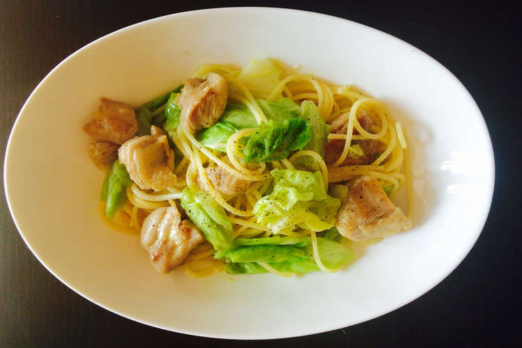 鶏肉とキャベツの塩パスタ レシピ 作り方 By Toogi クックパッド 簡単おいしいみんなのレシピが352万品