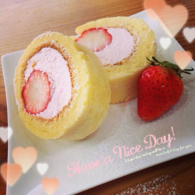 フワフワロールケーキ 無水鍋 Qc使用 レシピ 作り方 By Sonmom クックパッド 簡単おいしいみんなのレシピが350万品