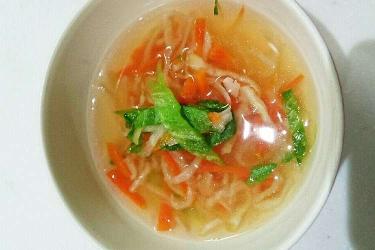 切り干し大根スープ レシピ 作り方 By ちぃひま クックパッド 簡単おいしいみんなのレシピが372万品