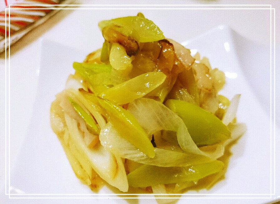 お野菜おかず：焼き葱の酢しょうが味噌の画像