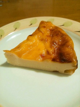 水切りヨーグルトで♡ベイクドチーズケーキ