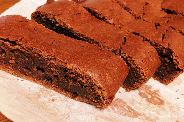 豆腐クリームのチョコブラウニー レシピ 作り方 By 女バドダイエット中 クックパッド