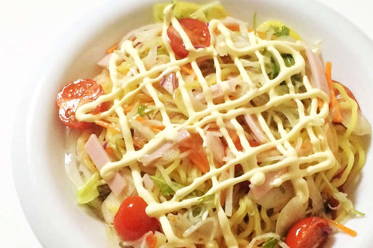 ピエトロドレッシングでラーメンサラダ レシピ 作り方 By パン子 クックパッド 簡単おいしいみんなのレシピが352万品
