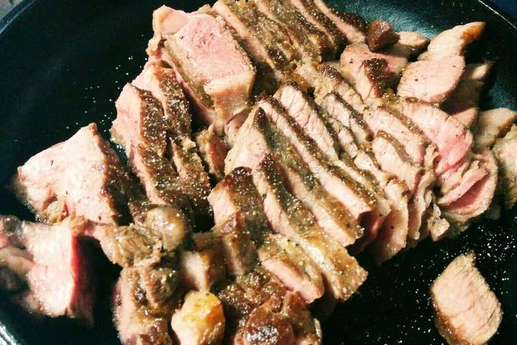 安くて固いステーキ肉を美味しく食べよー レシピ 作り方 By みらい厨房 クックパッド 簡単おいしいみんなのレシピが352万品