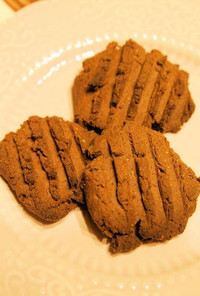 ビターなココア&マーマレードクッキー
