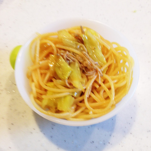 離乳食完了後 キャベツとシラスのパスタ レシピ 作り方 By Mami19 クックパッド 簡単おいしいみんなのレシピが360万品