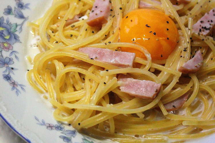 災害非常食レシピ カルボナーラ風パスタ レシピ 作り方 By Yukanosuke クックパッド 簡単おいしいみんなのレシピが357万品