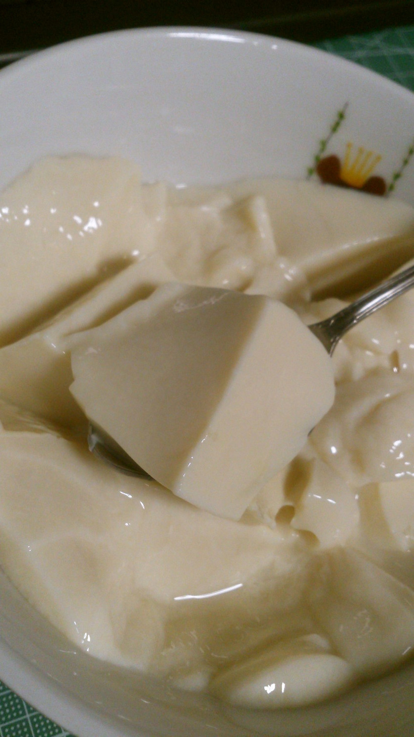 低カロリー　豆乳寒天（食物繊維入り）の画像