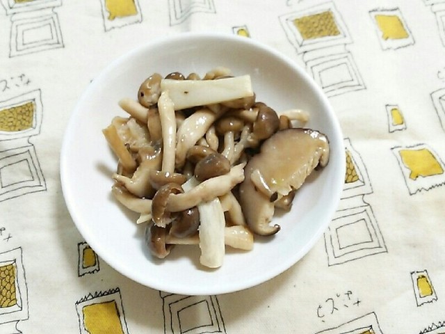 常備菜用キノコソテー 離乳食後期食にも レシピ 作り方 By しまハハ クックパッド 簡単おいしいみんなのレシピが361万品