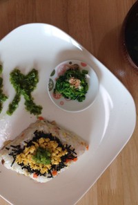 ちらし寿司と鯛の吸い物（11ヶ月）