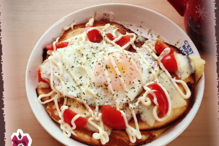 簡単 エッグベネディクト風パンケーキ レシピ 作り方 By Karirin クックパッド 簡単おいしいみんなのレシピが355万品